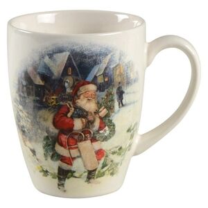 Potterybarn Santa mug
